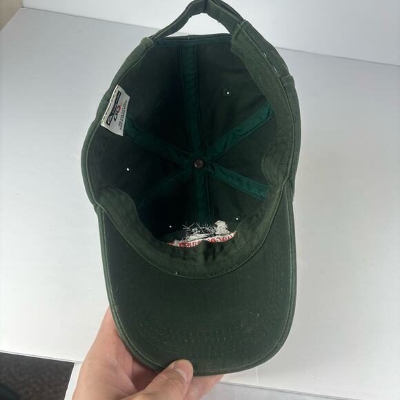 Vintage 2002 Nushagak River army green fishing hat casual mens OSFA - Picture 6 of 7
